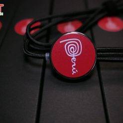 สกรีน สายชาร์จ Charger Cable 3 in1 สกรีนโลโก้ 2สี 1จุด